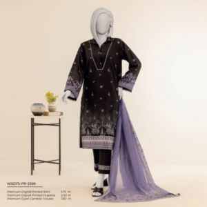 Mtj By Molana Tariq Jamil Luxury Digital Premium Printed Airjet Lawn 3-Piece Spring Summer Collection