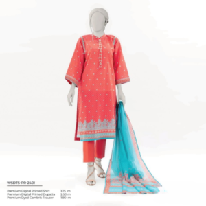 Mtj By Molana Tariq Jamil Luxury Digital Premium Printed Airjet Lawn 3-Piece Spring Summer Collection