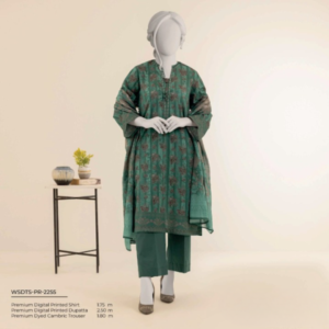 Mtj By Molana Tariq Jamil Luxury Digital Premium Printed Airjet Lawn 3-Piece Spring Summer Collection