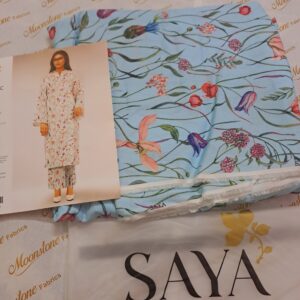 2 Piece printed Lawn #saya
