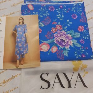 2 piece printed Lawn #saya