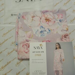 2 pieces printed lawn #Saya