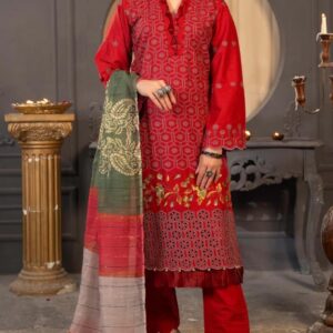 3_Piece schiffli multihead embroidery lawn