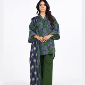 Alkaram 3_Piece Printed Lawn