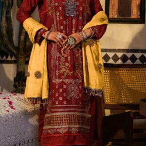 3_piece luxury embroidered lawn #rimal 13 #usmankashif