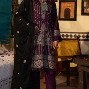 3_Piece luxury embroidered Lawn #rimal 13 #usmankashif