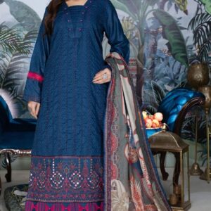 3_piece schiffli Embroidered Lawn