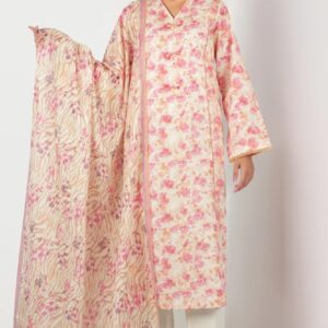 Saya 3_piece unstitched printed lawn